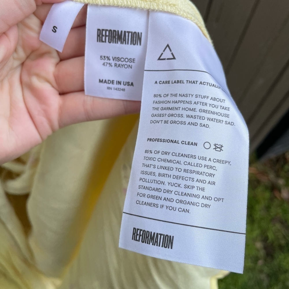 Reformation Sparrow Dress in Sprig - Picture 7 of 12